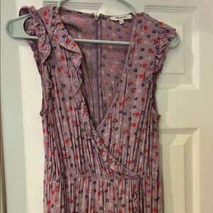 Madewell maxi Sundress with Flutter Sleeves, Size 4